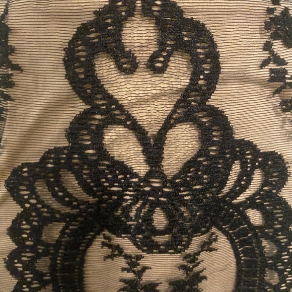 Vintage BLACK Chic For Love & Lemons Vienna women’s Lace Dress XS - Picture 6 of 10